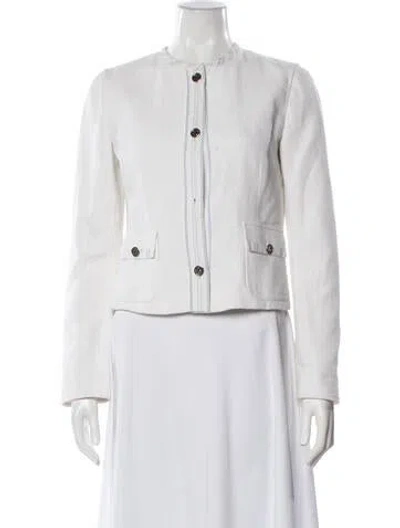 Pre-owned Dolce & Gabbana Blazer In White