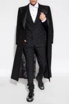 Dolce & Gabbana Blazer With Logo In Black