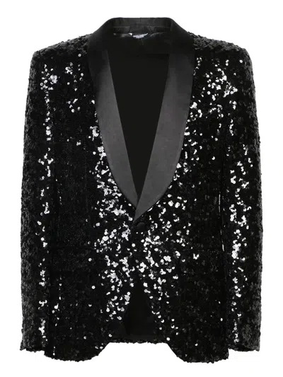 Dolce & Gabbana Blazers In Black