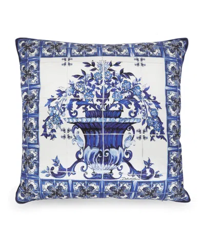 DOLCE & GABBANA DOLCE&GABBANA CASA BLU MEDITERRANEO CUSHION