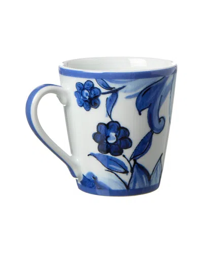 Dolce & Gabbana Blu Mediterraneo Porcelain Mug In Blue