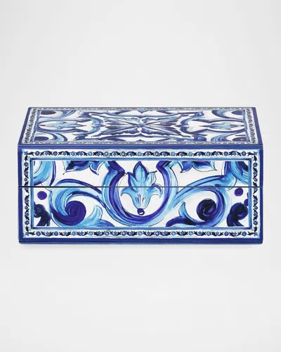 Dolce & Gabbana Blu Mediterraneo Small Box In Blue