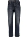 Dolce & Gabbana Men's Slim Denim Cotton Jeans In Blue