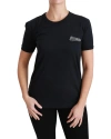 Dolce & Gabbana Elegant Crewneck Blue Amore Women's Tee