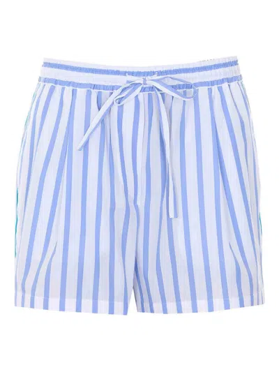 Dolce & Gabbana Blue And Wwhite Shorts