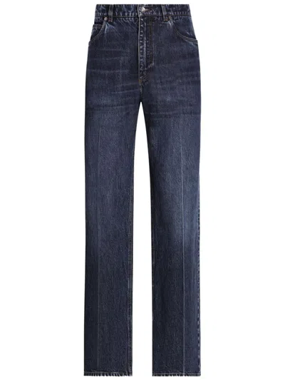 Dolce & Gabbana Blue Classic Five Pocket Trousers