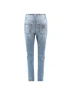 Dolce & Gabbana Blue Cotton-blend Clothing Jeans