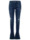Dolce & Gabbana Dark Blue Cotton Blend Jeans
