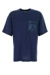 Dolce & Gabbana Men's Cotton Oversize T-shirt In Blue
