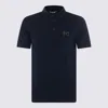 Dolce & Gabbana Cotton-piqué Polo Shirt In Blu Scurissimo 1