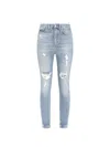 Dolce & Gabbana Audrey Cotton Ripped Jeans