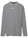 Dolce & Gabbana T-shirt With Stripe Pattern In Variante Abbinata (white)