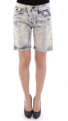 Dolce & Gabbana Blue D&g Cotton Washed Jeans Denim Shorts