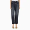 Dolce & Gabbana Dolce&gabbana Blue Denim Boyfriend Jeans In Black