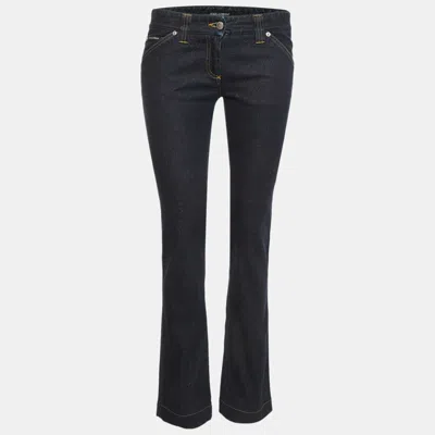 Pre-owned Dolce & Gabbana Blue Denim Low Waist Jeans S/waist 30"