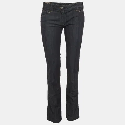 Pre-owned Dolce & Gabbana Blue Denim Straight Fit Jeans M/waist 31"