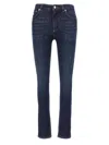 Dolce & Gabbana Slim Fit Denim Trousers With Five Pockets In Blue