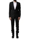 Dolce & Gabbana Multicolor Polyester Jacquard 2 Piece Suit