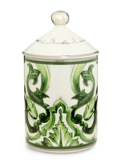 Dolce & Gabbana Blue Mediterraneo Sicilian Neroli Lemon Candle In Multi