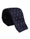 Dolce & Gabbana Blue Polka Dot Silk Adjustable Neckmen's Men's Tie In Blue