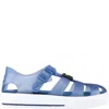Dolce & Gabbana Caged-toe Jelly Shoes In Blue