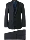 Dolce & Gabbana Dark Blue Wool Napoli Formal 2 Piece Suit In Black