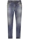 Dolce & Gabbana Slim-fit Cotton Jeans In Blue