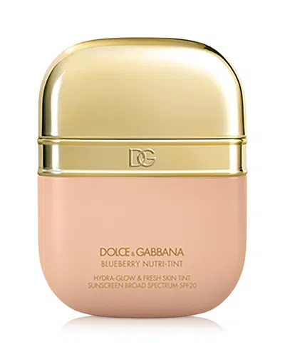 Dolce & Gabbana Blueberry Nutri Tint Hydra Glow & Fresh Skin Tint Sunscreen Broad Spectrum Spf 20 1.01 Oz. In Multi
