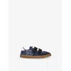 Dolce & Gabbana Logo-patch Sneakers In Blue
