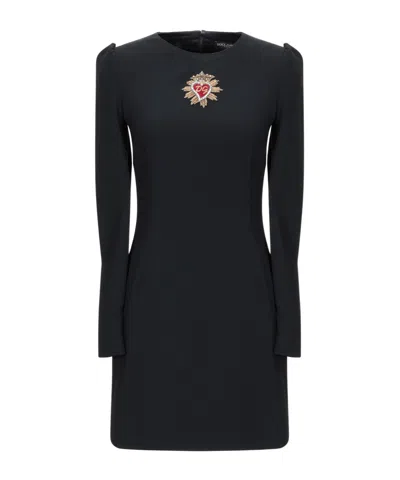 Dolce & Gabbana Bodycon Dress In Black