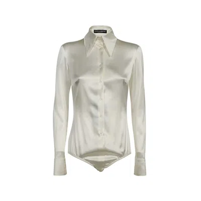 DOLCE & GABBANA DOLCE&GABBANA BODYSUIT SHIRT WOMEN