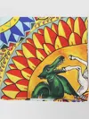 Dolce & Gabbana Bold Design Silk Square Scarf