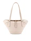 Dolce & Gabbana Capri Leather Shoulder Bag With Buckle Detail