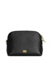 Dolce & Gabbana Zipped Clutch Bag In Black