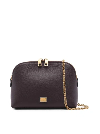 Dolce & Gabbana Mini Bag In Dark Red