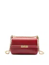 Dolce & Gabbana Marlene Leather Shoulder Bag In Red