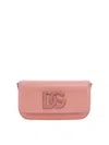 Dolce & Gabbana Pink Dg Logo Shoulder Bag