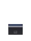 Dolce & Gabbana Dolce&gabbana Men Dauphine Cards Holder With Logo Plaque In Black