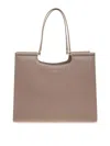 Dolce & Gabbana Zippered Shoulder Bag In Grey