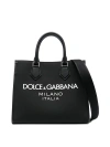 DOLCE & GABBANA BOLSO SHOPPING - NEGRO