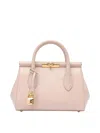 Dolce & Gabbana Small Marlene Handbag In Nude & Neutrals