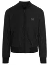 Dolce & Gabbana Dg Essential Puffer Jackets Black In Black