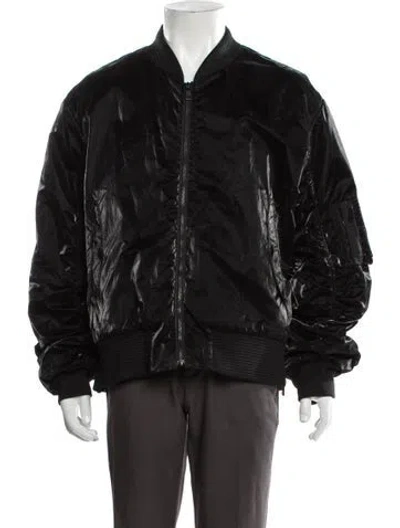Pre-owned Dolce & Gabbana Bomber Jacket In Black