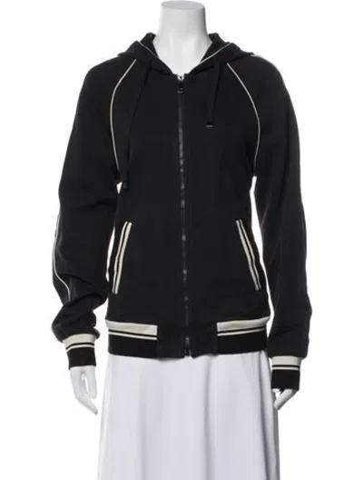 Pre-owned Dolce & Gabbana Bomber Jacket In Black