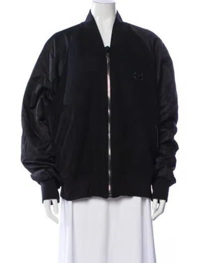 Pre-owned Dolce & Gabbana Bomber Jacket In Blue