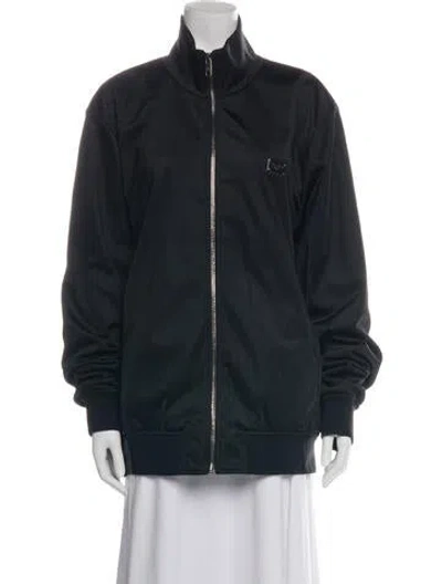 Pre-owned Dolce & Gabbana Bomber Jacket In Blue