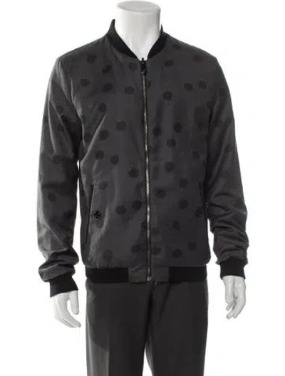 Pre-owned Dolce & Gabbana Bomber Jacket In Gray