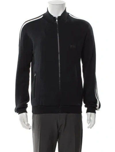 Pre-owned Dolce & Gabbana Bomber Jacket In Gray