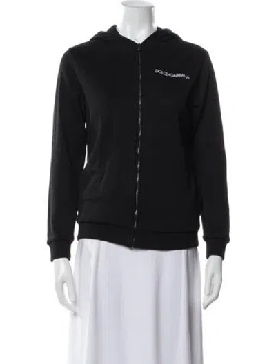 Pre-owned Dolce & Gabbana Bomber Jacket In Gray