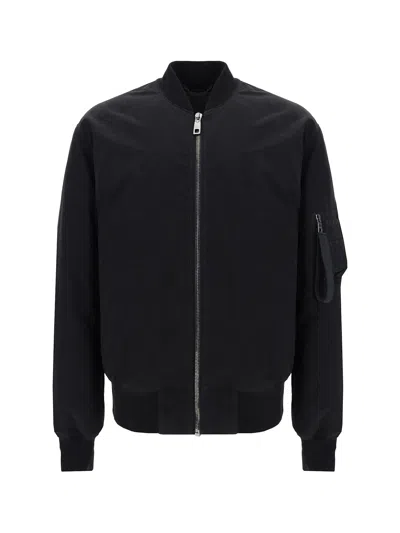 DOLCE & GABBANA BOMBER JACKET IN TECHNICAL FABRIC
